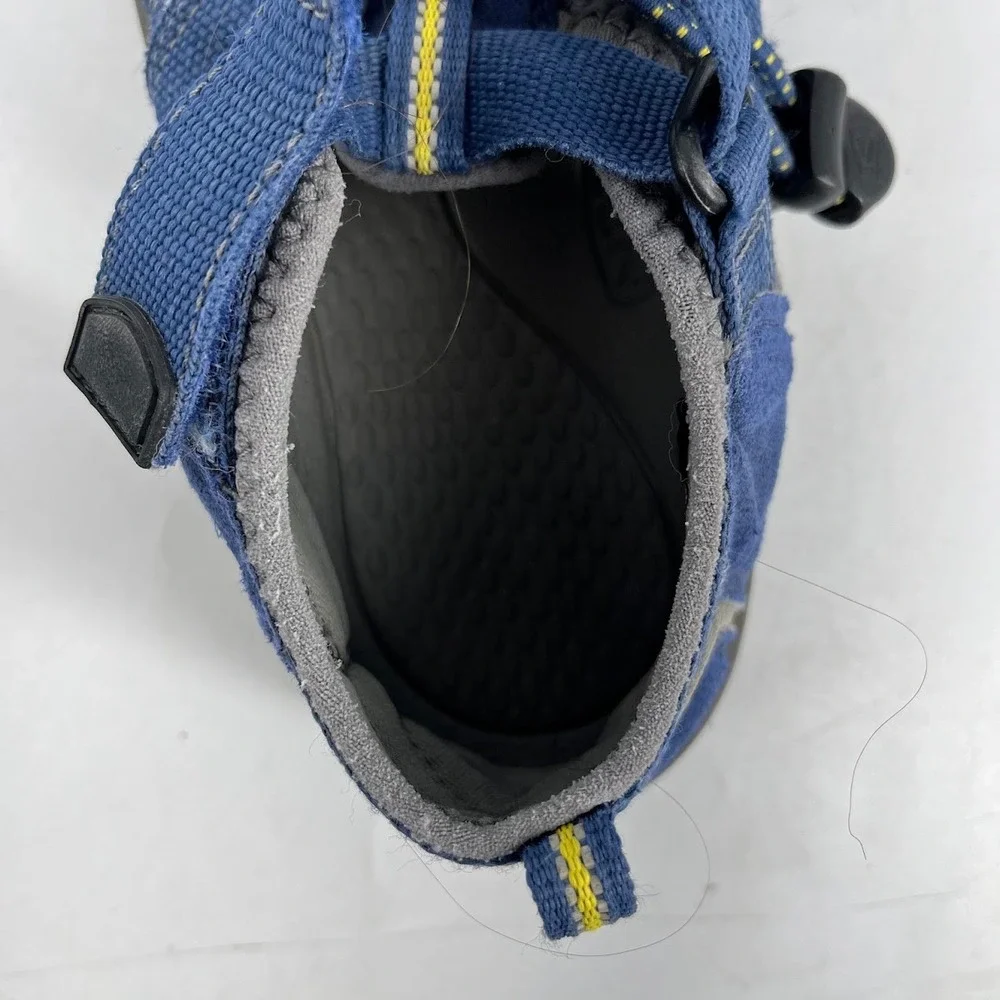 Keen Newport‎ H2 Kids Blue Yellow Waterproof Sport Sandals Size 2 US 34 EU